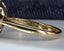 18ct Gold Sapphire & Diamond Ring Size UK J US 4.75 EUR 49 Vintage Secondhand Pre-Owned Hallmark 2