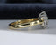18ct Gold Diamond Ring 0.60ct Cluster Ring Size UK K US 5.25 EUR 50 Vintage Secondhand Pre-Owned Side 4