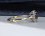 9ct Yellow Gold Sapphire & Diamond Ring Size UK O US 7.25 EUR 55 Vintage Secondhand Pre-Owned Hallmark