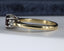 18ct Gold Ruby & Diamond Ring Size UK M US 6.25 EUR 52.5 Vintage Secondhand Pre-Owned Side 3