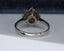 18ct Gold Ruby & Diamond Ring Size UK K US 5.25 EUR 50 Vintage Secondhand Pre-Owned Back