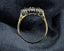 18ct Gold Emerald & Diamond Ring 0.72ct Size UK Q US 8 EUR 57 Vintage Secondhand Pre-Owned Profile