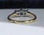 18ct Gold Diamond Ring 0.50ct Eternity Ring, UK M US 6.25 EUR 52.5 Vintage Secondhand Pre-Owned Back