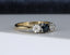 18ct Gold Sapphire & Diamond Ring Size UK J 1/2 US 5 EUR 49.5