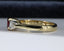 18ct Gold Ruby & Diamond Ring Size UK N US 6.75 EUR 54