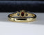 18ct Gold Ruby & Diamond Ring Size UK N US 6.75 EUR 54