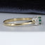 18ct Gold Emerald & Diamond Ring, Vintage, Oval Emerald 0.40ct, Eternity Trilogy, UK R US 8.5 EUR 59