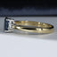 18ct Gold Sapphire & Diamond Ring Vintage 0.75ct Size UK P US 7.75 EUR 56