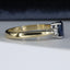 18ct Gold Sapphire & Diamond Ring Vintage 0.75ct Size UK P US 7.75 EUR 56