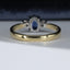 18ct Gold Sapphire & Diamond Ring Vintage 0.75ct Size UK P US 7.75 EUR 56