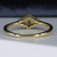18ct Gold Diamond Ring Vintage 0.13ct Cluster Ring Size UK L US 5.75 EUR 51 Vintage Secondhand Pre-Owned Back