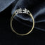 18ct Gold Sapphire & Diamond Ring Vintage 0.75ct Size UK P US 7.75 EUR 56