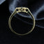 18ct Gold Diamond Ring Vintage 0.13ct Cluster Ring Size UK L US 5.75 EUR 51 Vintage Secondhand Pre-Owned Profile
