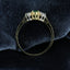 18ct Gold Emerald & Diamond Ring, Vintage, Size UK R US 8.5 EUR 59 Vintage Secondhand Pre-Owned Profile