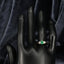 18ct Gold Emerald & Diamond Ring, Vintage, Size UK R US 8.5 EUR 59 Vintage Secondhand Pre-Owned Hand