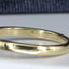 18ct Gold Sapphire & Diamond Trilogy Ring Size UK M US 6.25 EUR 52.5 Vintage Secondhand Pre-Owned Hallmark 3