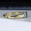 18ct Gold Sapphire & Diamond Ring Vintage 0.40ct Size UK K US 5.25 EUR 50 Vintage Secondhand Pre-Owned Side 3