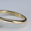 18ct Gold Diamond Navette Ring 0.41ct Size UK P US 7.75 EUR 56 Vintage Secondhand Pre-Owned Hallmark