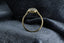 18ct Gold Diamond Navette Ring 0.41ct Size UK P US 7.75 EUR 56 Vintage Secondhand Pre-Owned Profile