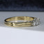 18ct Gold Diamond Ring 0.20ct Eternity Wedding Ring Size UK L US 5.75 EUR 51 Vintage Secondhand Pre-Owned Side 3