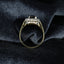 18ct Gold Garnet & Diamond Ring, Garnet 1.50ct, Size UK N US 6.75 EUR 54 Vintage Secondhand Pre-Owned Profile