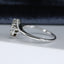 18ct Gold Diamond Ring 0.40ct Cluster Ring White Gold Size UK N US 6.75 EUR 54 Vintage Secondhand Pre-Owned Side 3