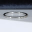 18ct White Gold Diamond Eternity Ring Size UK M US 6.25 EUR 52.5 Vintage Secondhand Pre-Owned Side 4
