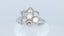 18ct Gold Diamond Ring 2.45ct Cluster Ring Size UK O US 7.25 EUR 55