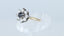 18ct Gold Sapphire & Diamond Ring Size UK J US 4.75 EUR 49