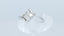 18ct Gold Diamond Ring,0.40ct Cluster Ring,White Gold, Size UK N US 6.75 EUR 54