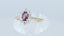 18ct Gold Ruby & Diamond Ring Size UK O 1/2 US 7.25 EUR 55.5