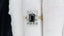 18ct Gold Garnet & Diamond Ring, Garnet 1.50ct, Size UK N US 6.75 EUR 54 Vintage Secondhand Pre-Owned Video