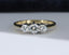 18ct Gold Diamond Ring 0.50ct Eternity Ring, UK M US 6.25 EUR 52.5 Vintage Secondhand Pre-Owned Front