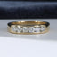 18ct Gold Diamond Ring 0.60ct Eternity Ring Size UK N US 6.75 EUR 54 Vintage Secondhand Pre-Owned Front