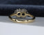 18ct Gold Sapphire & Diamond Ring Size UK O US 7 EUR 55