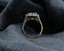 18ct Gold Sapphire & Diamond Ring Size UK O US 7 EUR 55