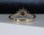 9ct Gold Ruby & Diamond Ring Size UK N US 6.75 EUR 54