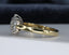 18ct Gold Diamond Ring 0.60ct Cluster Ring Size UK K US 5.25 EUR 50