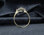 9ct Gold Ruby & Diamond Ring Size UK Q 1/2 US 8.25 EUR 58