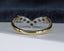 18ct Gold Emerald & Diamond Ring Size UK P US 7.75 EUR 57