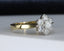 18ct Gold Diamond Ring 0.75ct Cluster Size UK L US 5.75 EUR 51