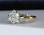 18ct Gold Diamond Ring 0.75ct Cluster Size UK L US 5.75 EUR 51