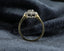 18ct Gold Diamond Ring 0.75ct Cluster Size UK L US 5.75 EUR 51