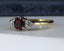18ct Gold Ruby & Diamond Ring Size UK N 1/2 US 7 EUR 54.5