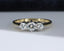 18ct Gold Diamond Ring 0.50ct Eternity Ring, UK M US 6.25 EUR 52.5
