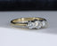 18ct Gold Diamond Ring 0.50ct Eternity Ring, UK M US 6.25 EUR 52.5