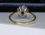18ct Gold Ruby & Diamond Ring Size UK M 1/2 US 6.5 EUR 53
