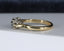18ct Gold Sapphire & Diamond Ring Size UK J 1/2 US 5 EUR 49.5