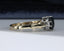 9ct Yellow Gold Sapphire & Diamond Ring Size UK N US 6.75 EUR 54