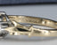 9ct Yellow Gold Sapphire & Diamond Ring Size UK N US 6.75 EUR 54